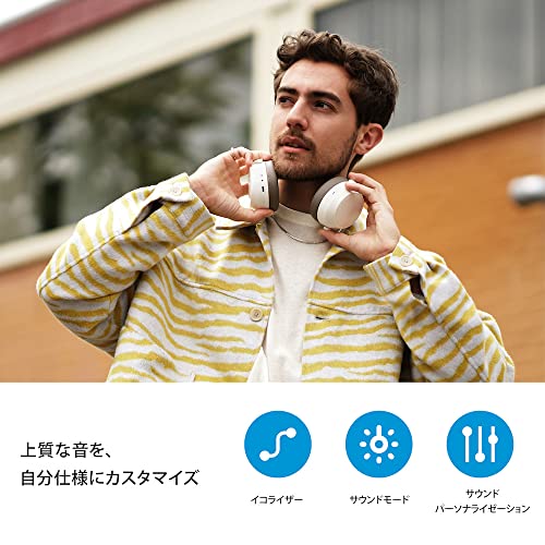 ゼンハイザー Sennheiser ワイヤレスヘッドホン MOMENTUM 4 Wireless Black 高性能ドライバー ノイズキャンセリング 60時間再生 タッチパネル 低遅延 aptX Adaptive マルチポイント_2