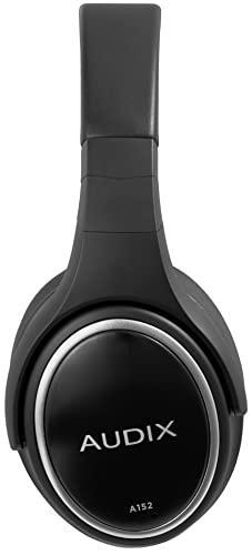 AUDIX (オーディックス) 50mm位相コヒーレント・ドライバーを搭載 片耳でのモニタリングに対応 オーバーイヤー型ヘッドホン A152 【国内正規品】 ブラック 普通_1