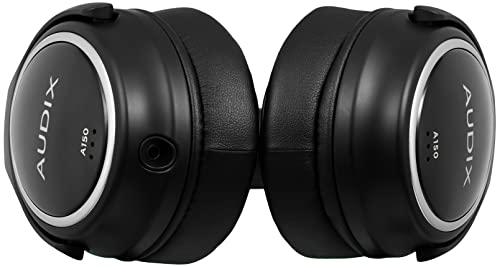 AUDIX (オーディックス) 50mm位相コヒーレント・ドライバーを搭載 片耳でのモニタリングに対応 オーバーイヤー型ヘッドホン A150 【国内正規品】 ブラック 普通_2