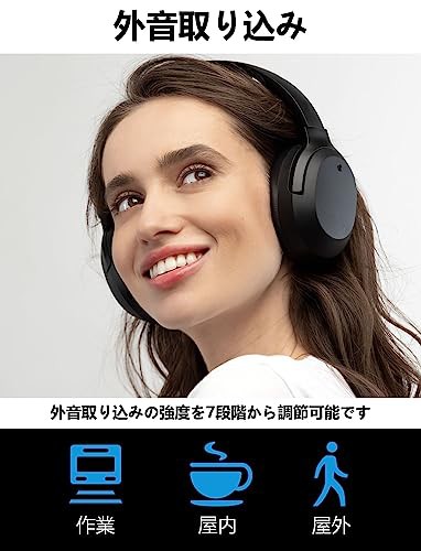 Edifier W820NB Plus 【LDAC対応】 ワイヤレス ノイズキャンセリング