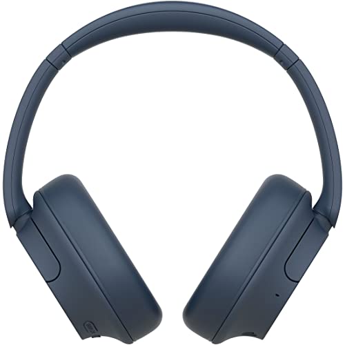 ソニー ワイヤレスノイズキャンセリングヘッドホン WH-CH720N： ノイズキャンセリング搭載/Bluetooth対応/軽量設計 約192g/高性能マイク搭載/外音取り込み搭載/360Reality Audio対応/ブルー WH-CH7