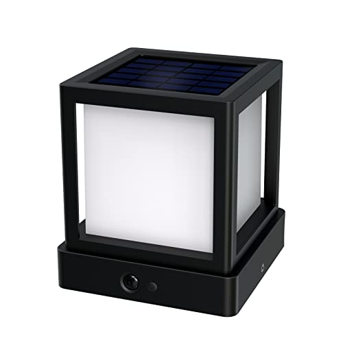 あき　昼夜各10 門柱灯 ソーラー 門灯 LED ソーラーライト 人感センサーライト 屋外