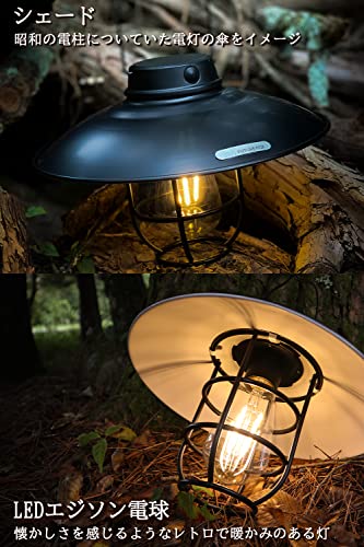 FUTUREFOX 山小屋 ランタン LEDランタン エジソン電球 レトロ