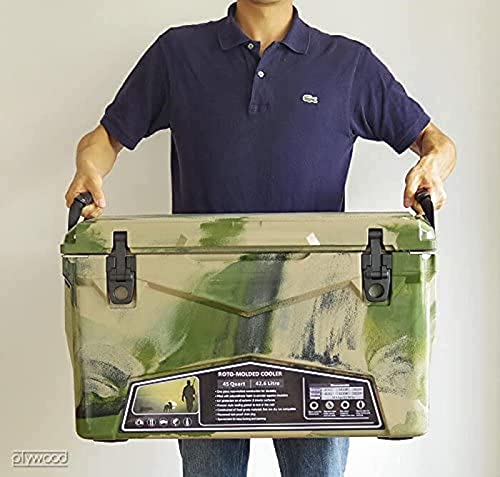 アイスランド クーラーボックス 45qt [デザートカモ / 42.6L ] TST iceland cooler box 付属品付き 最長保冷5日間 BBQ バーベキュー アウトドア キャンプ【正規品】