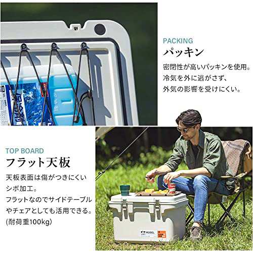 【40L:55時間保冷】【20L:40時間保冷】アイリスオーヤマクーラーボックス 保冷剤付き(2個) 6面真空断熱パネル 長時間 保冷 ハードタイプ 