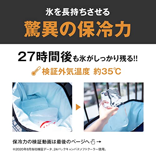 AO Coolers(エーオークーラーズ) 12パック カーボン ソフトクーラー 各色 11L 防汚 軽量 保冷 クーラーボックス クーラーバッグ 保冷バッグ アウトドア キャンプ ピクニック 釣り_2