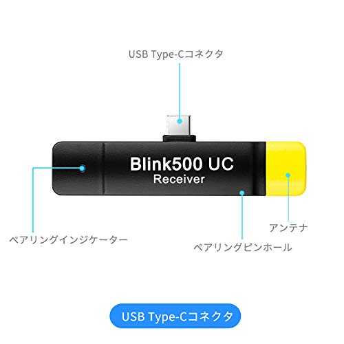 Saramonic Blink500 UC B6 ワイヤレスマイクシステム