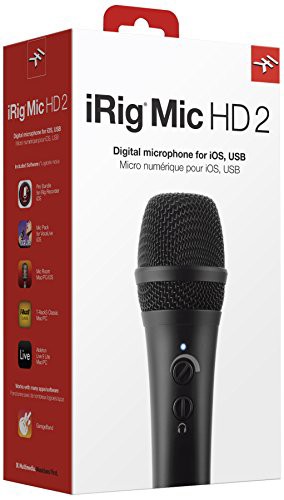 IK Multimedia iRig Mic HD 2 デジタル・コンデンサーマイク【国内正規品】