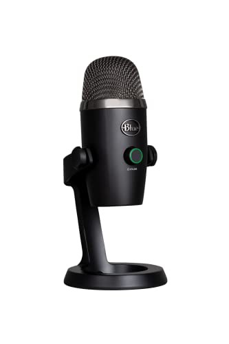 ロジクール G Blue Yeti Nano BM300BK USB ゲーミングマイク コンデンサーマイク PC Mac PS5 PS4 ブラック 実況 配信 マイク ゲーミング