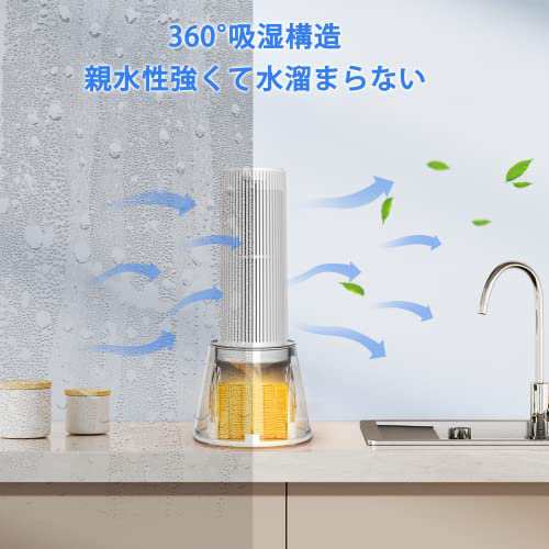 Hysure 除湿機除湿器 乾燥剤 小型 強力除湿 梅雨 消臭 カビ対策 湿気