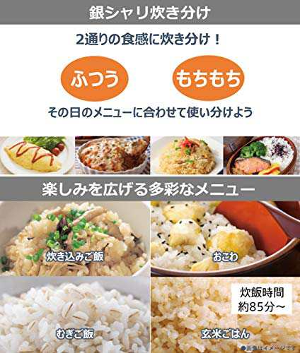 パナソニック 炊飯器 5.5合 可変圧力IH式 おどり炊き グレー SR-MPB100-Hの通販はau PAY マーケット - ZO | au PAY  マーケット－通販サイト