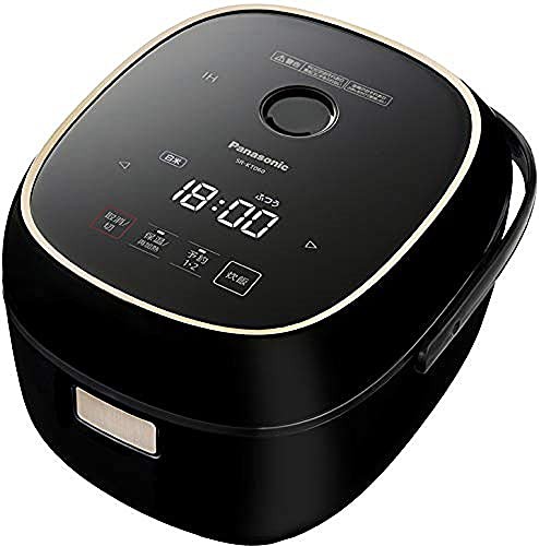 パナソニック 炊飯器 3.5合 一人暮らし IH フラット天面 ブラック SR-KT060-Kの通販は