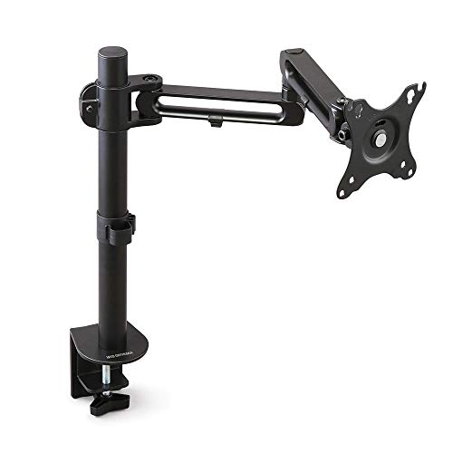 アイリスオーヤマ モニターアーム PC モニター アーム ディスプレイアーム 液晶ディスプレイ 耐荷重 8kg 8.0kg DA-4550 ブラック 幅約11.7×奥行約51×高さ約66.5(cm)の通販は 5,310円