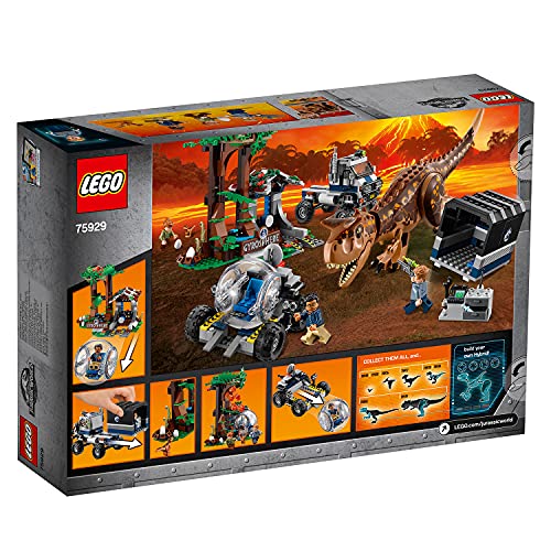 レゴ(LEGO)ジュラシック・ワールド カルノタウルス対ジャイロスフィア  