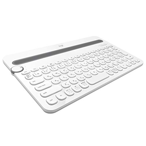ロジクール ワイヤレスキーボード K480WH Bluetooth キーボード ワイヤレス 無線 Windows Mac iOS Android Chrome K480 ホワイト 国内正規品 6,200円