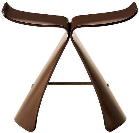 天童木工 バタフライスツール ローズウッド S-0521 RW-STの通販はau