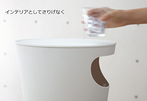 I'mD ENOTS (エノッツ) サイドテーブル (【2個セット】ホワイト×ベージュ)_2