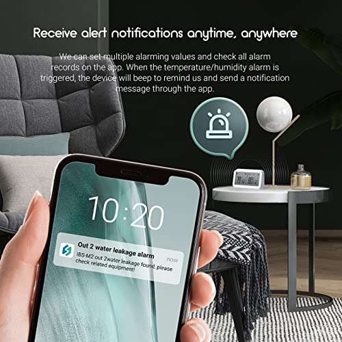 INKBIRD Wi-Fiハブ 温度湿度センサー アプリで温湿度管理 WiFi
