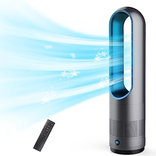 セラミックヒーター 羽根なし＆冷暖両用 大風量 3段暖風・8段冷風切替