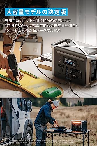 Anker 757 Portable Power Station (PowerHouse 1229Wh) 長寿命
