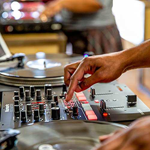 Numark 2チャンネルスクラッチミキサー Serato DJ Pro/DVSライセンス付属 Innofaderクロスフェーダー搭載、6