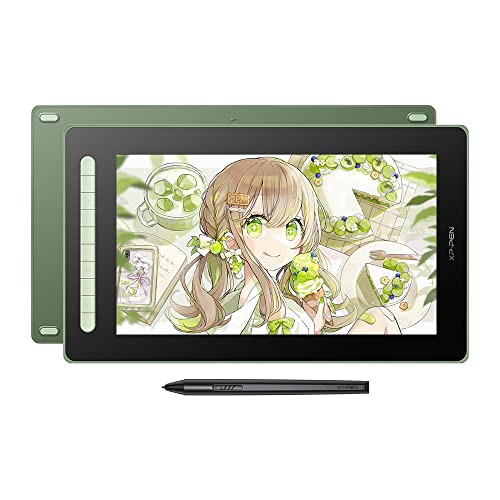 XPPen 液タブ 液晶タブレット 15.4インチ X3チップ搭載ペン IPSフル 