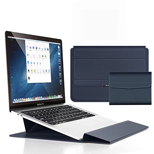 Smorniy 【折り畳み式】ノートパソコン ケース PCスタンド機能 薄型 2022年新型 M2 Macbook Pro/Macbook Air ケース 13 インチ 耐衝撃 撥水 磁石設計 収納袋付き Macbook Air/Pro の通販は
