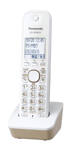 パナソニック RU・RU・RU デジタルコードレス電話機 子機1台付き 1.9GHz DECT準拠方式 VE-GD23DL-Wの通販は