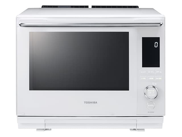 東芝 カウンタートップ 過熱水蒸気オーブンレンジ 石窯ドーム 30L グランホワイト ER-XD3000(W)