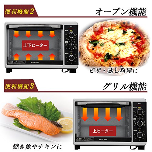 【新品未使用】アイリスオーヤマ コンベクションオーブン 4枚焼きPFC-D15A コンベクションオーブン 4枚焼き ノンフライ PFC-D15A-W