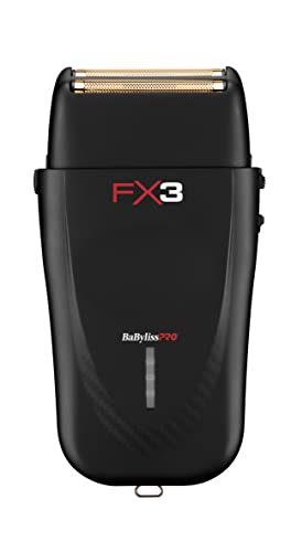 BaBylissPRO バーベロジー ダブルホイル シェーバー FXX3SB FX3 プロフェッショナル 高速電動シェーバー