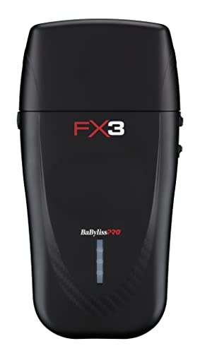 BaBylissPRO バーベロジー ダブルホイル シェーバー FXX3SB FX3 プロフェッショナル 高速電動シェーバー