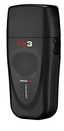 BaBylissPRO バーベロジー ダブルホイル シェーバー FXX3SB FX3 プロフェッショナル 高速電動シェーバー