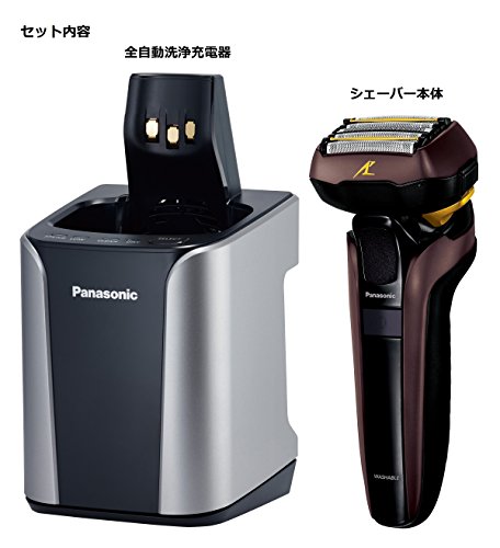 パナソニック ラムダッシュ メンズシェーバー 5枚刃 茶 ES-CLV7D-T_1