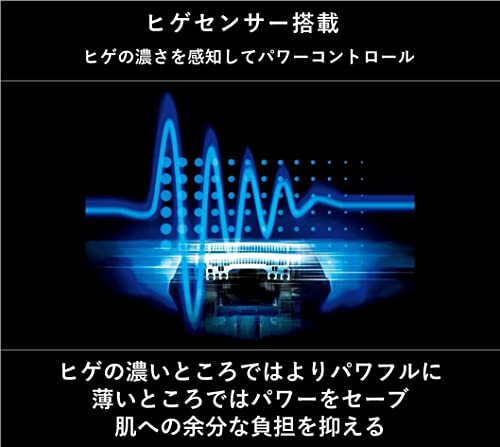パナソニック メンズシェーバー ラムダッシュ リニア 洗浄機付き 5枚刃 黒 ES-NLV98-K