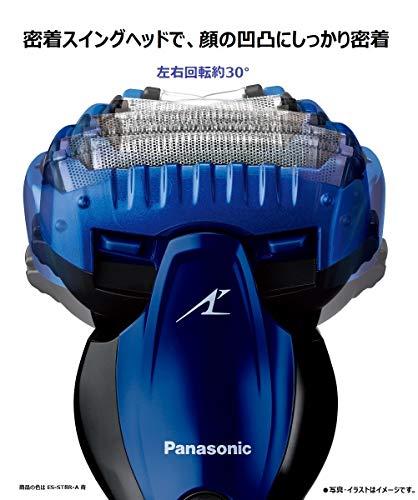 パナソニック ラムダッシュ メンズシェーバー 3枚刃 お風呂剃り可 黒 ES-CST6R-K