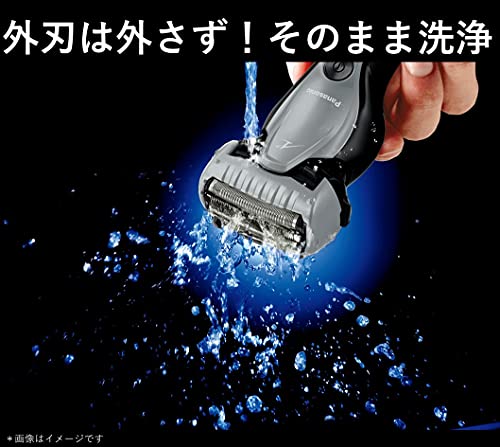パナソニック ラムダッシュ メンズシェーバー 3枚刃 お風呂剃り可 シルバー調 ES-ST8T-S
