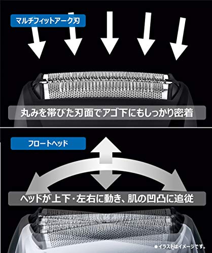 パナソニック メンズシェーバー 3枚刃 グレー ES-RT28-H