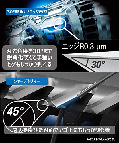 パナソニック メンズシェーバー 3枚刃 グレー ES-RT28-H