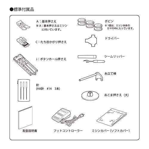 ジャノメ 電動ミシン JN508DX-2B ブラックエディション ジャノメ 電動ミシン