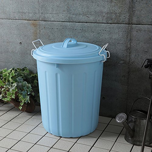アイリスオーヤマ ゴミ箱 ソフトペール 45L ブルー 5個セット PE-45L PE-45L_1