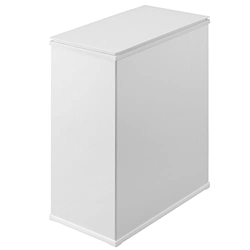 アイリスプラザ アイリスオーヤマ ゴミ箱 45L フタ付き 分別可 袋止め付き 並べて綺麗 スチールペール STPL-45 ホワイトの通販は 8,008円