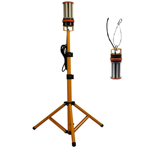 WithProject LED 36W 防水 4500lm ワークライト 投光器 360度発光 三脚スタンド式の通販は