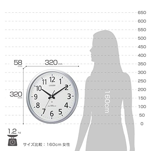 シチズン トップ 防水 掛け時計