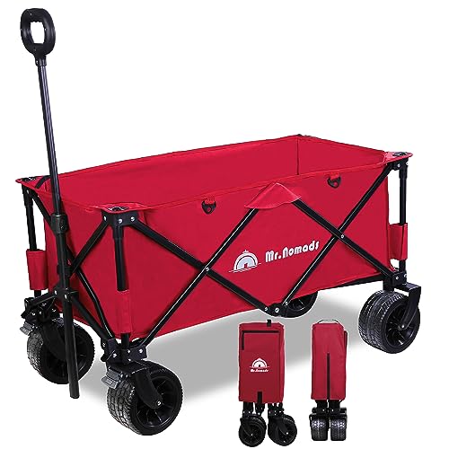 MR. NOMADS】 キャリーワゴン 大容量150L 大型タイヤ 耐荷重