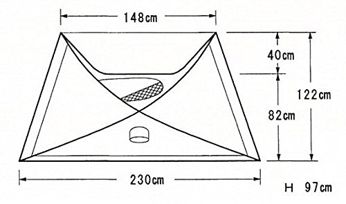 ARAI TENT(アライテント) オニドーム1 ONI DOME1 フライカラー：オレンジ_5