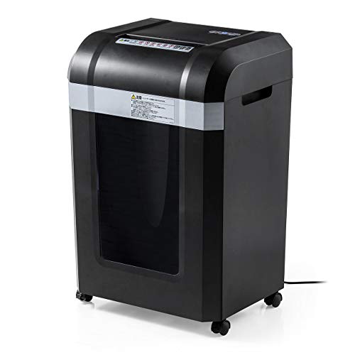 サンワダイレクト シュレッダー 超高速 A4/3秒細断 ミニクロス(4×12mm) カード・ホッチキス対応 大容量30L 電動 業務用 400-PSD055