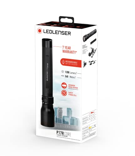 Ledlenser(レッドレンザー) P17R Core LEDフラッシュライト USB充電式 [日本正規品] Black 小_4