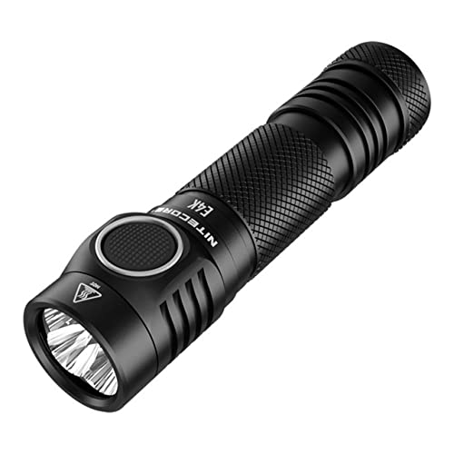NITECORE E4K ハンドライト 4400ルーメン CREE XP-L2 V6 LED x4個 21700x1 使用の通販は
