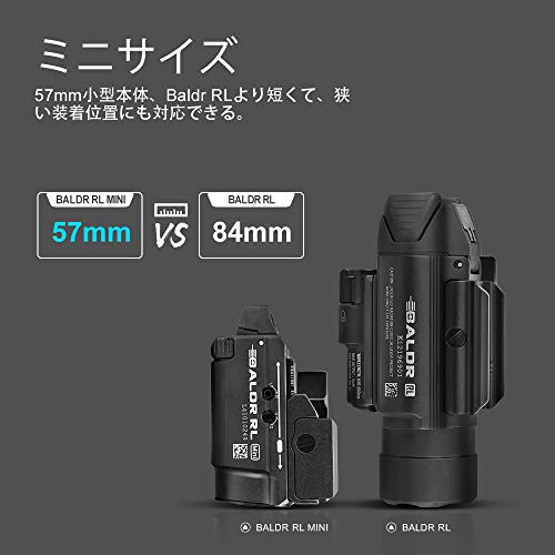 Amazon.co.jp: OLIGHT(オーライト）Baldr RL MINI フラッシュライト